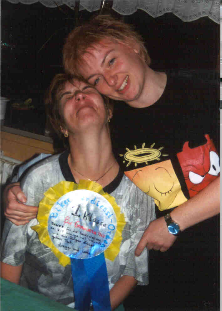 und einen Orden gabs auch