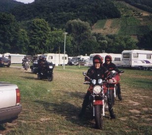 Heimkehr von der Tour - wo ist das Bier?